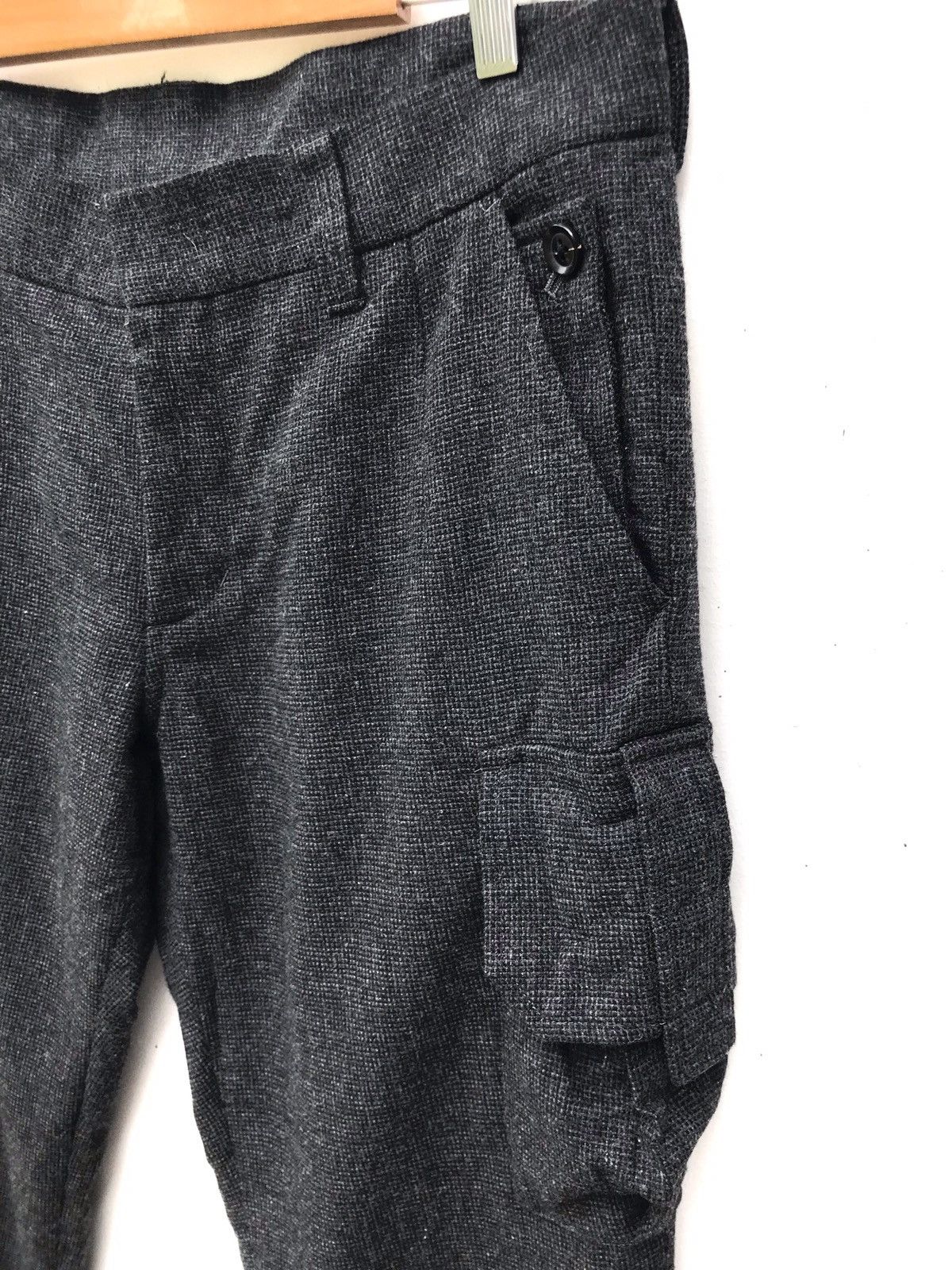 5351 POUR LES HOMMES 5351 Pour Les Hommes Wool Cargo Pants Size US 34 / EU 50 - 4 Thumbnail
