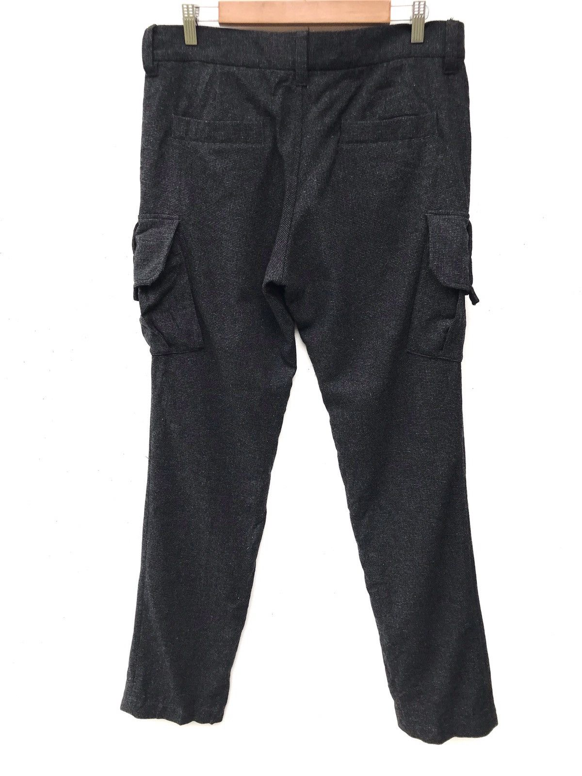 5351 POUR LES HOMMES 5351 Pour Les Hommes Wool Cargo Pants Size US 34 / EU 50 - 3 Thumbnail