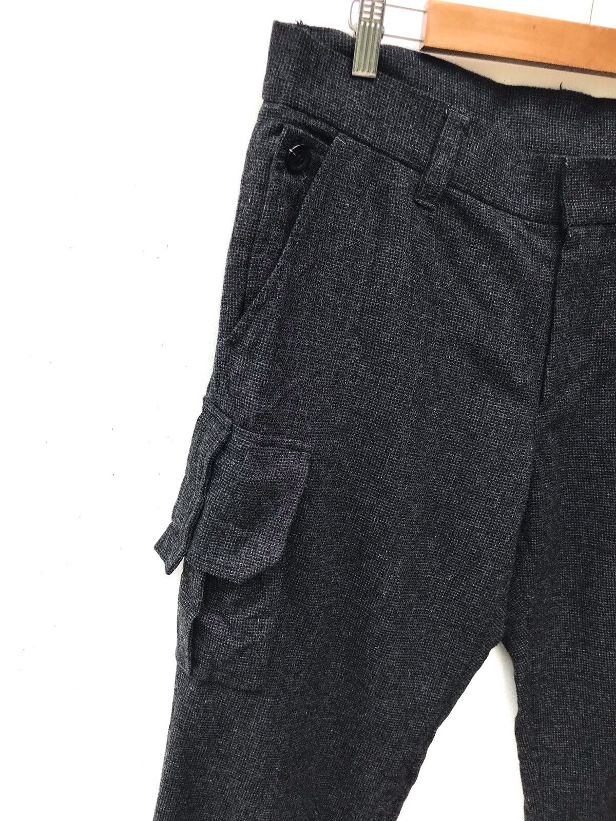 5351 POUR LES HOMMES 5351 Pour Les Hommes Wool Cargo Pants Size US 34 / EU 50 - 5 Thumbnail