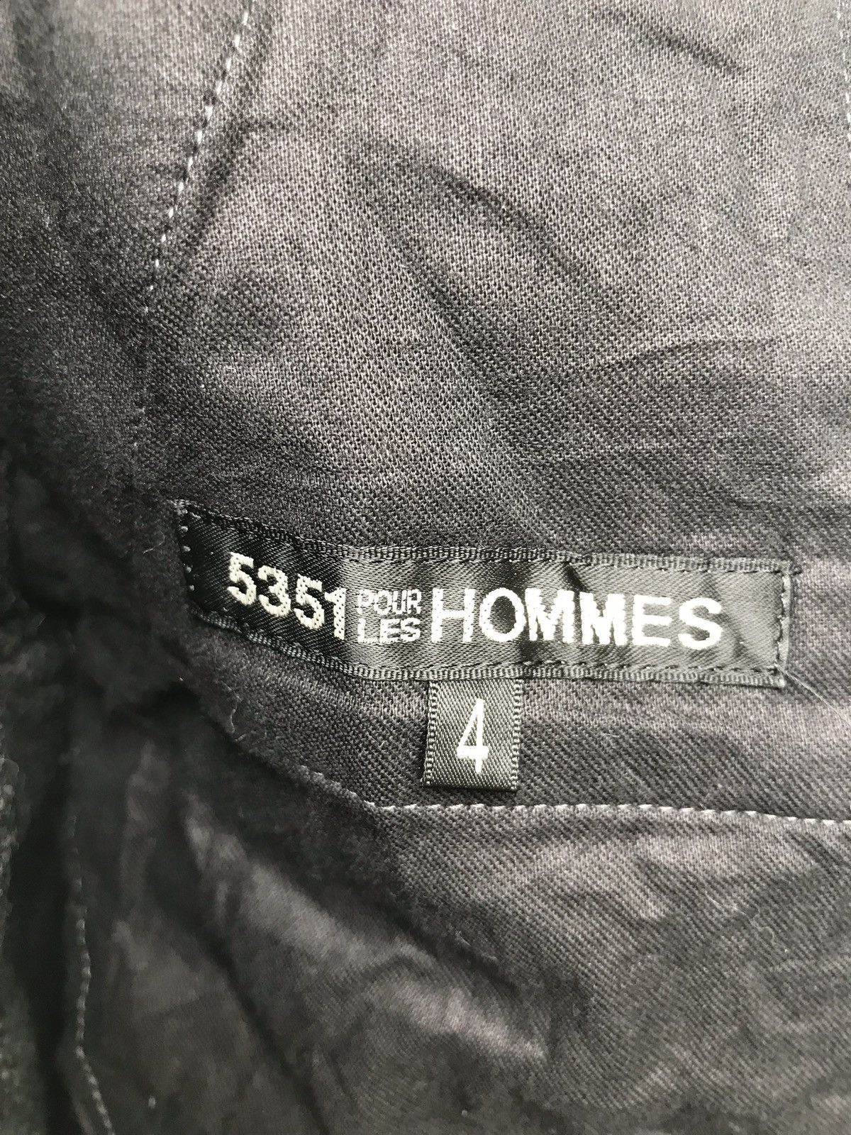 5351 POUR LES HOMMES 5351 Pour Les Hommes Wool Cargo Pants Size US 34 / EU 50 - 9 Thumbnail