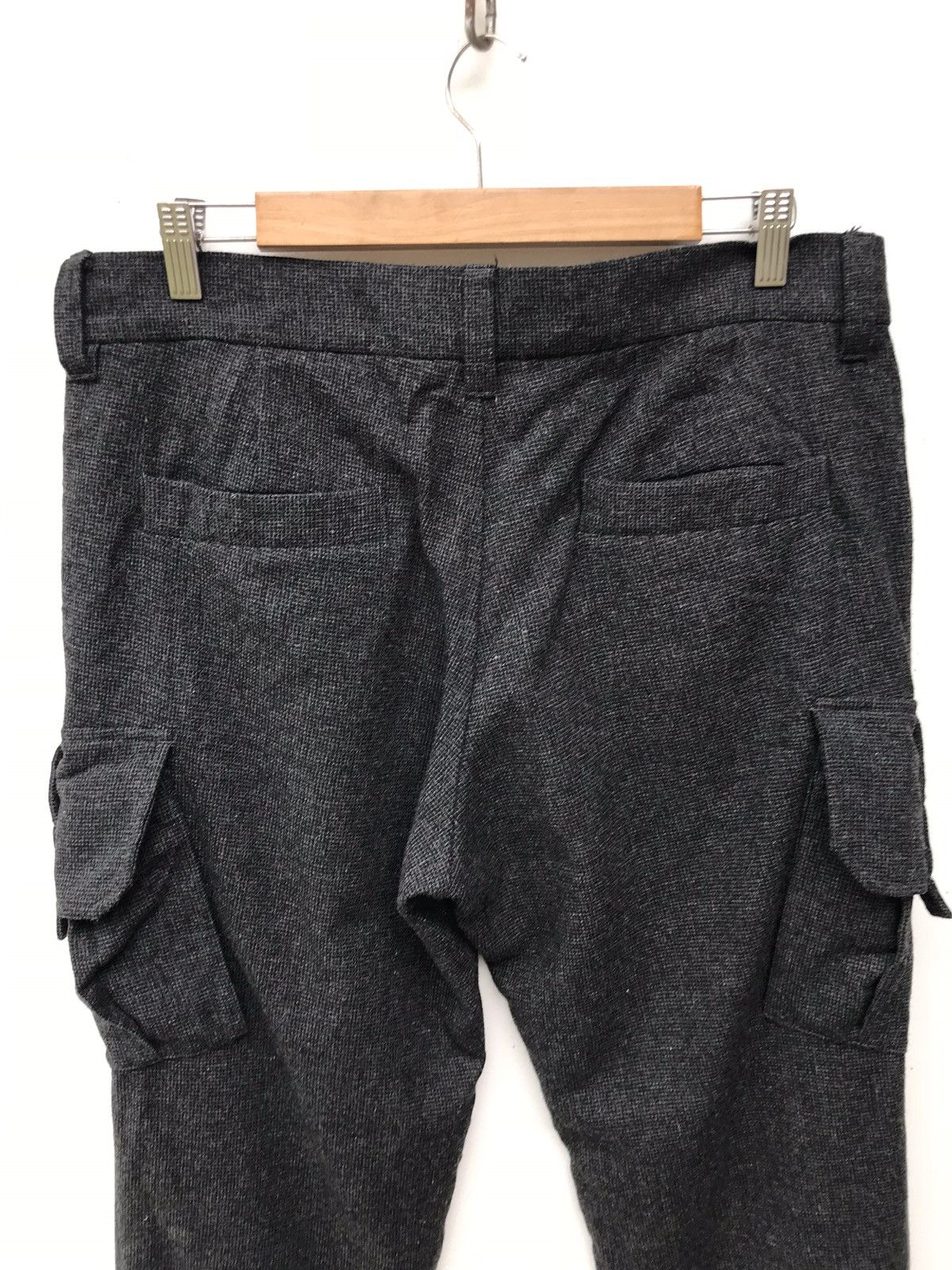 5351 POUR LES HOMMES 5351 Pour Les Hommes Wool Cargo Pants Size US 34 / EU 50 - 6 Thumbnail