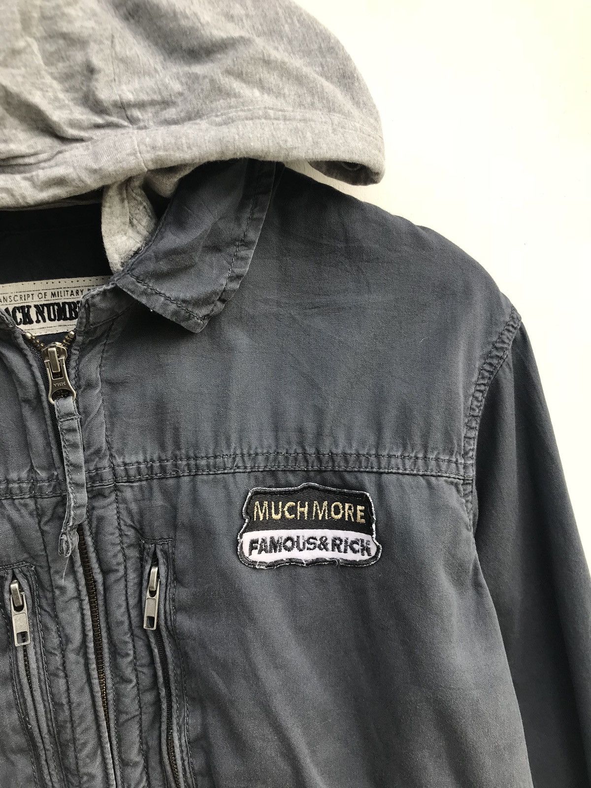 Japanese Brand × Other Japanese Brand Back Number Hoodie Shirt Jacket Size US S / EU 44-46 / 1 - 4 Thumbnail