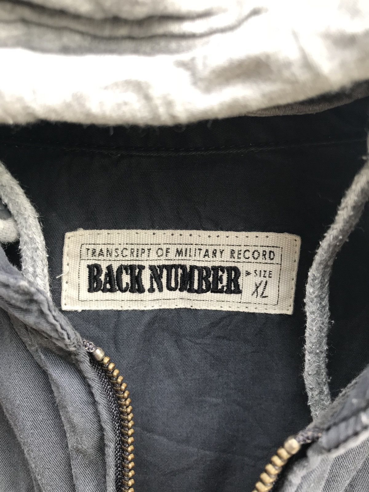 Japanese Brand × Other Japanese Brand Back Number Hoodie Shirt Jacket Size US S / EU 44-46 / 1 - 5 Thumbnail