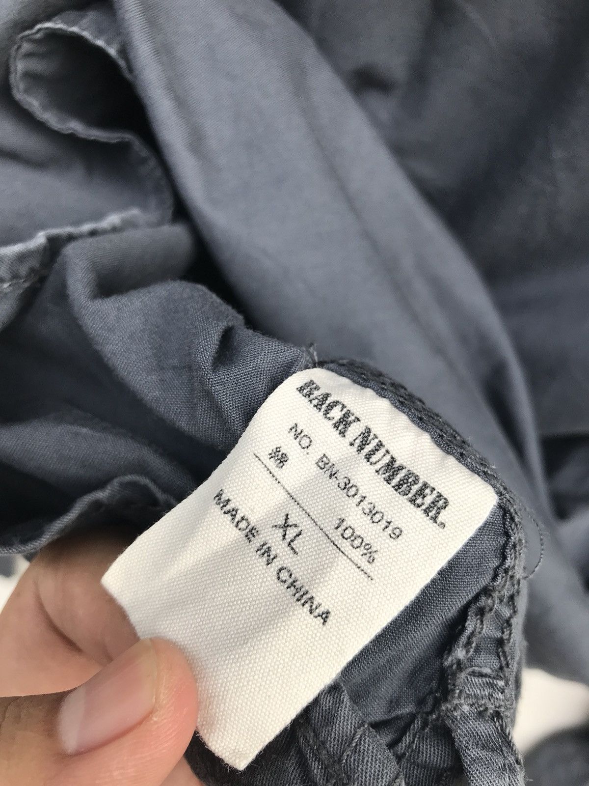 Japanese Brand × Other Japanese Brand Back Number Hoodie Shirt Jacket Size US S / EU 44-46 / 1 - 6 Thumbnail