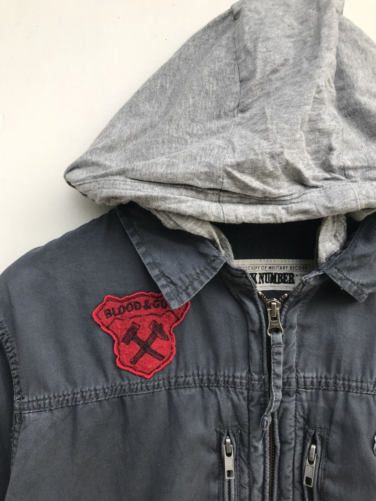 Japanese Brand × Other Japanese Brand Back Number Hoodie Shirt Jacket Size US S / EU 44-46 / 1 - 3 Thumbnail