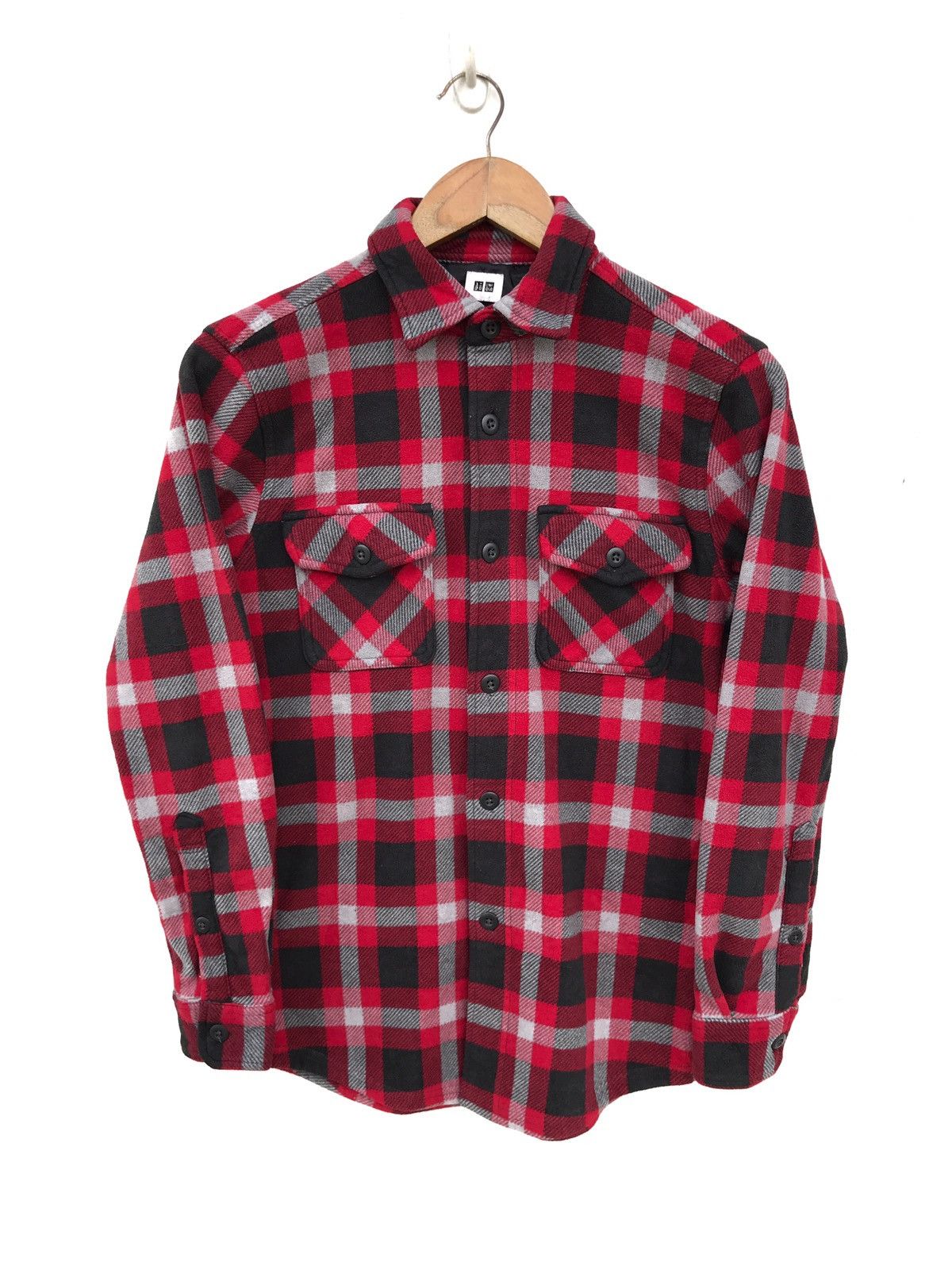 Uniqlo Uniqlo Fleece Flannel Button Shirts Size US XS / EU 42 / 0 - 1 Thumbnail