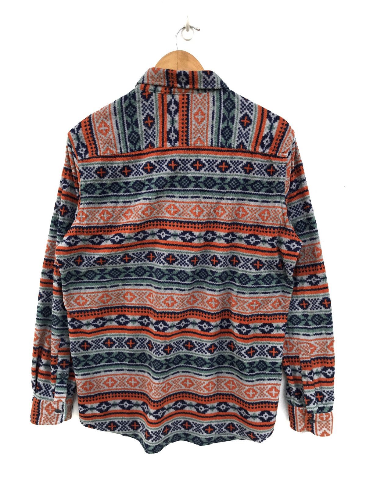 Uniqlo Uniqlo Navajo Abstracts Fleece Shirts Kapital Style Size US M / EU 48-50 / 2 - 2 Thumbnail