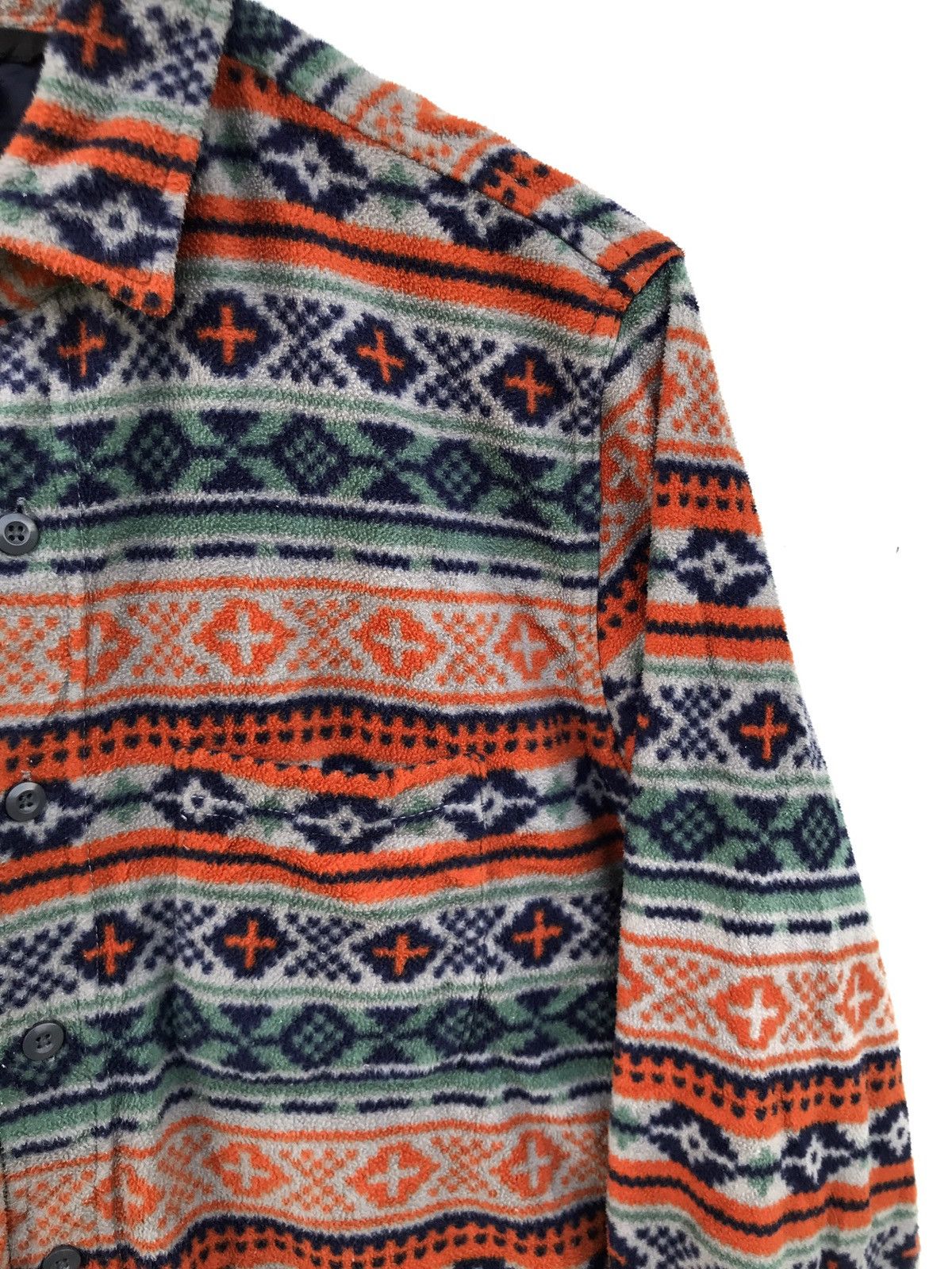 Uniqlo Uniqlo Navajo Abstracts Fleece Shirts Kapital Style Size US M / EU 48-50 / 2 - 3 Thumbnail