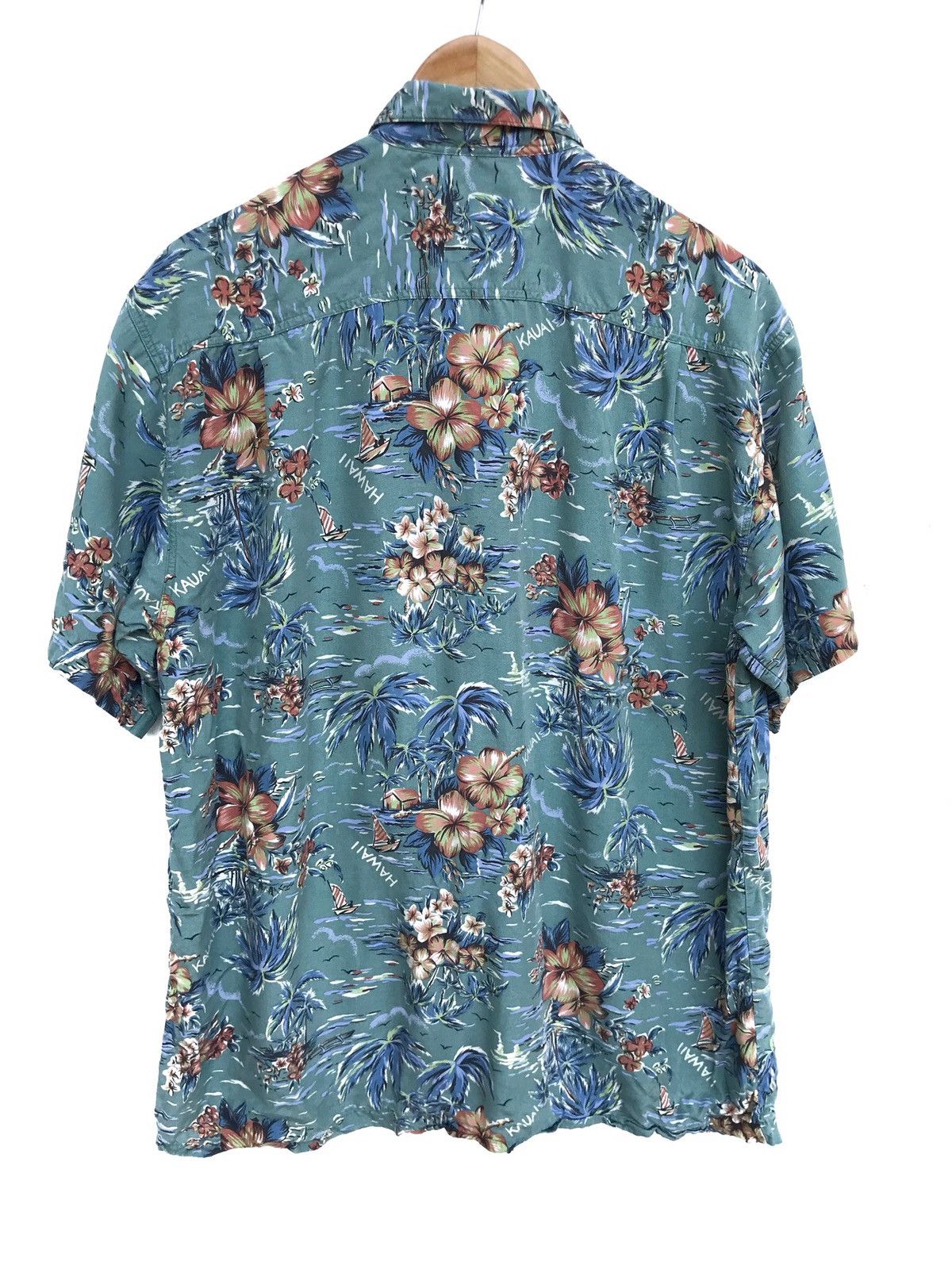 Other Vintage Warlork 100% Rayon Hawaiian Button Shirts Size US L / EU 52-54 / 3 - 2 Thumbnail