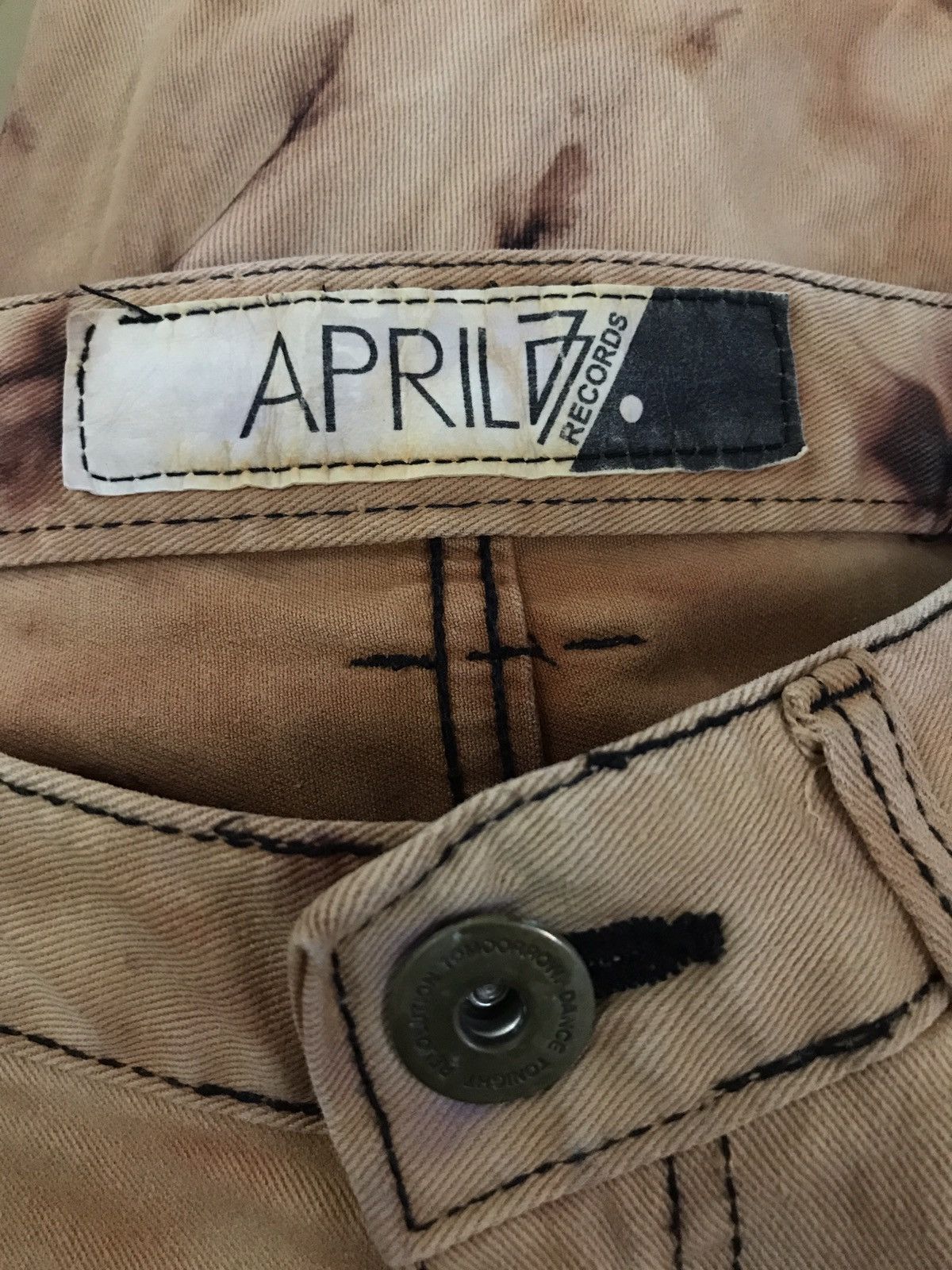 April 77 April 77 Black Custom Madness Tie Dye Size US 29 - 11 Thumbnail
