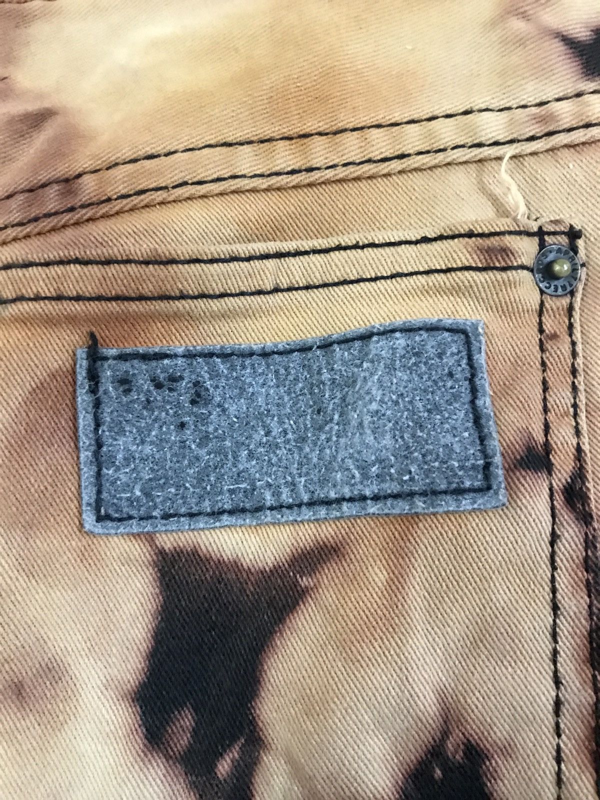 April 77 April 77 Black Custom Madness Tie Dye Size US 29 - 10 Thumbnail