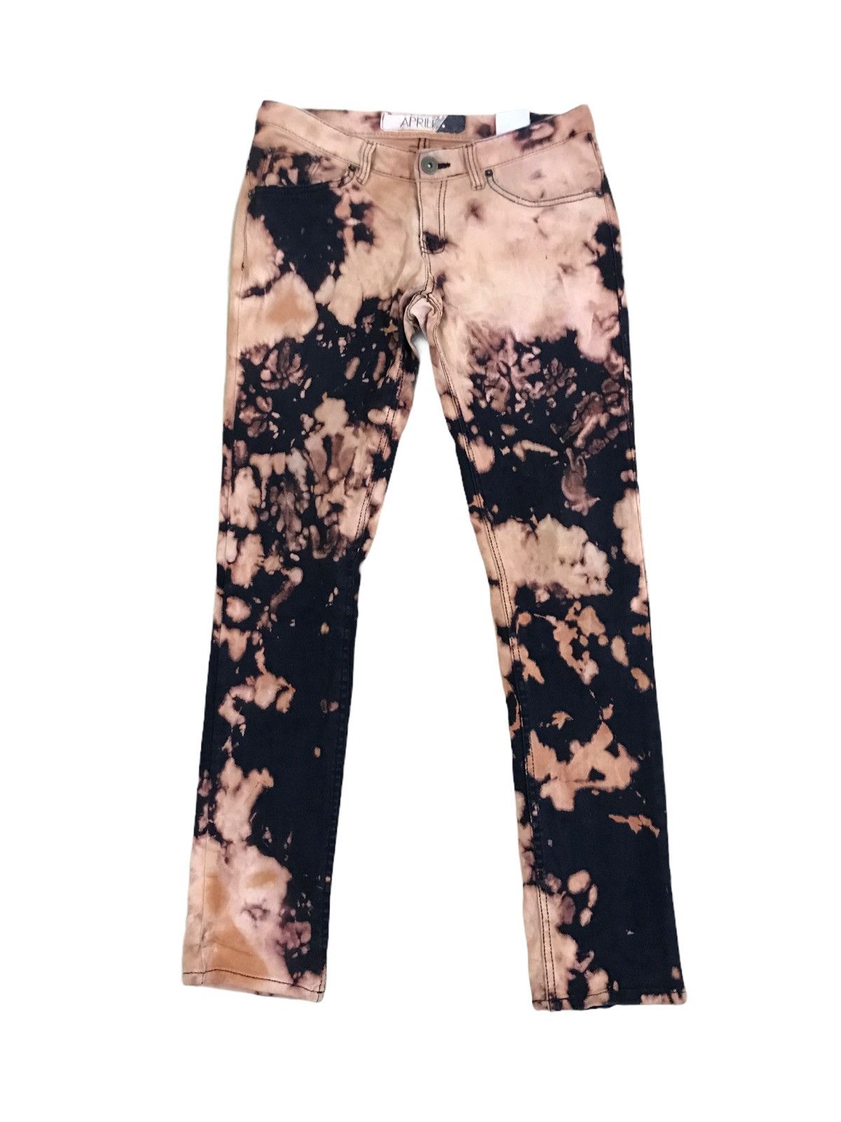 April 77 April 77 Black Custom Madness Tie Dye Size US 29 - 1 Thumbnail