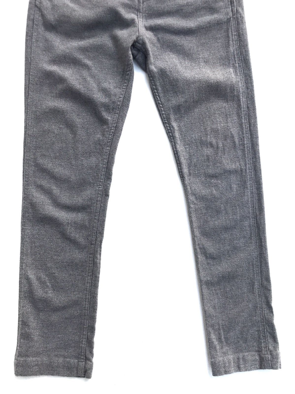 Beams Plus Beams Light Grey Minimalist Slim Fit Slack Cotton Pants Size US 30 / EU 46 - 5 Thumbnail
