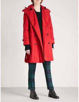 Burberry Made In England Vintage Burberry's Red Trench Coat Jacket Size US M / EU 48-50 / 2 - 1 Thumbnail