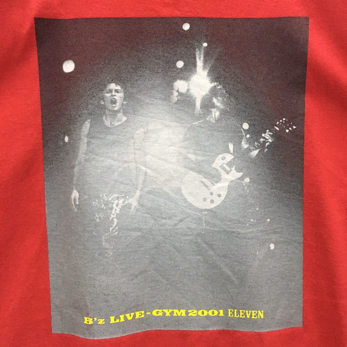 Band Tees × Japanese Brand B'z LIVE-GYM 2001 ELEVEN Band T-shirt Size US M / EU 48-50 / 2 - 4 Thumbnail