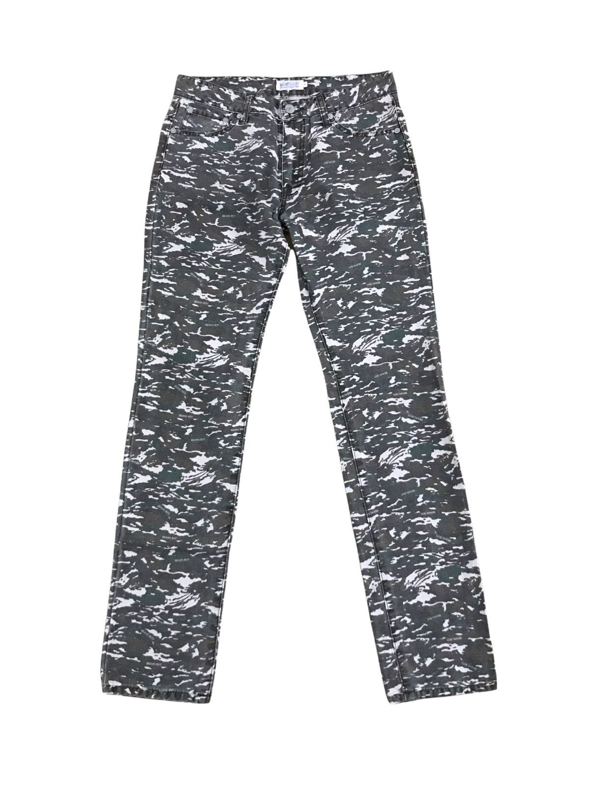 image of Beams Plus Beams Camo Pants in Camouflage, Men's (Size 27)