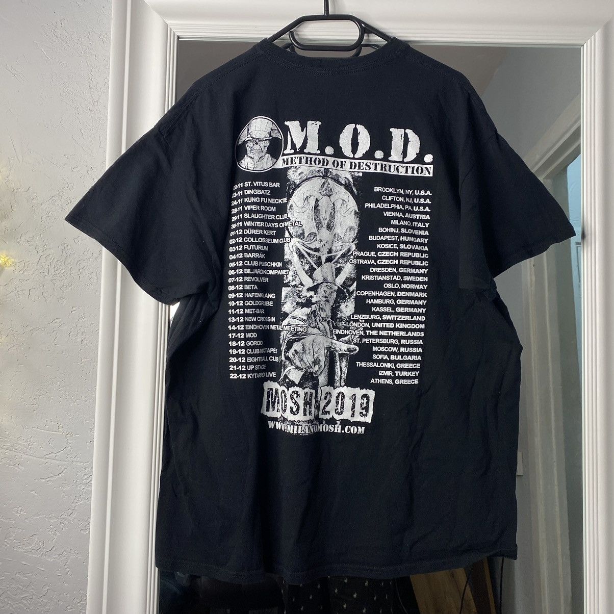Band Tees M.O.D. METHOD OF DESTRUCTION BAND TOUR T SHIRT Size US L / EU 52-54 / 3 - 2 Thumbnail