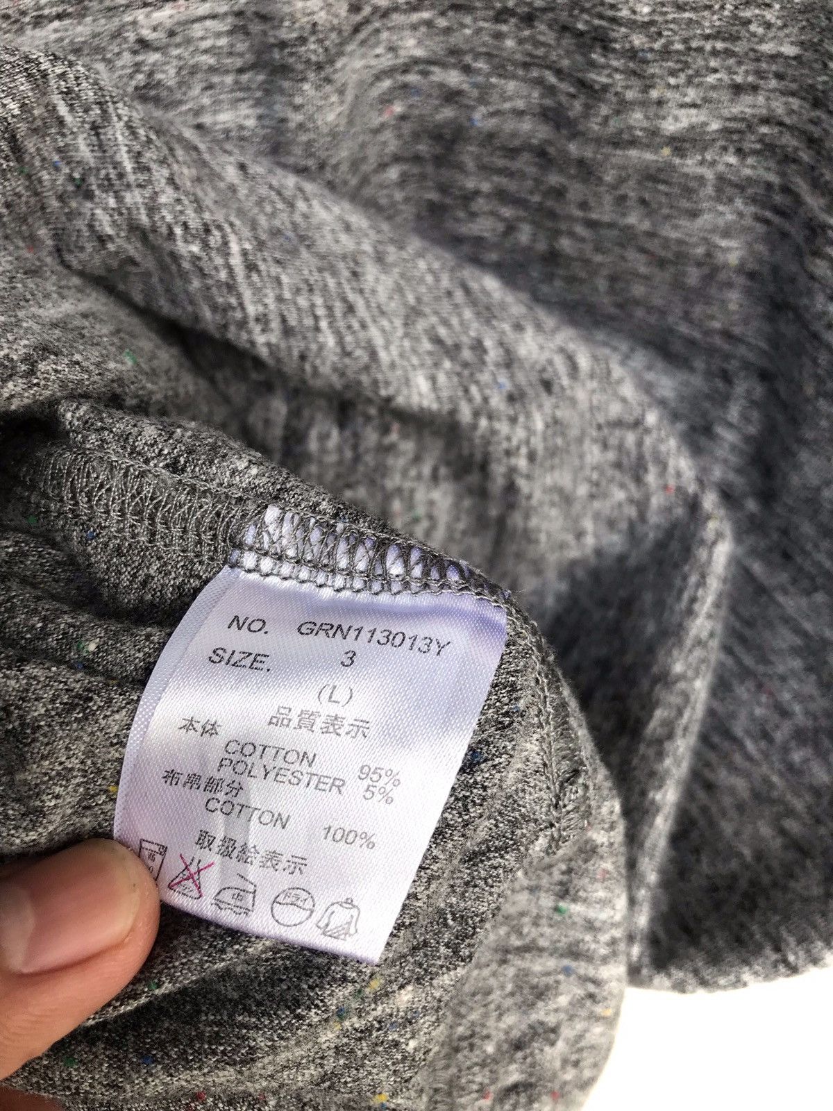 GRN × Japanese Brand Japanese Brand GRN Salt & Pepper Button Shirts Size US M / EU 48-50 / 2 - 6 Thumbnail