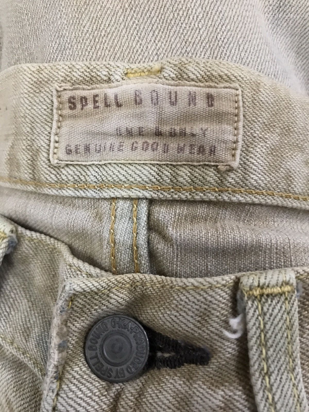 Beauty Beast × Spellbound Flare Jeans Spellbound Flare Acid Wash Faded Kapital Style Size US 28 / EU 44 - 17 Thumbnail