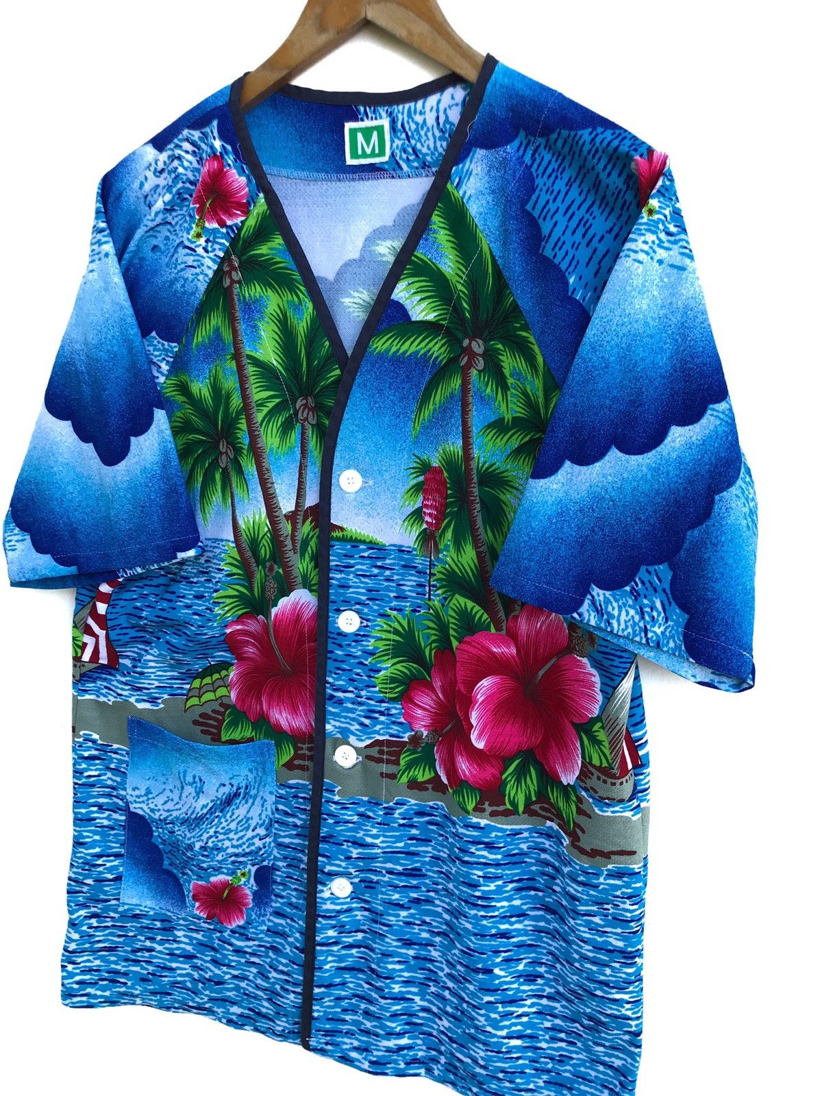 Other Vintage Hawaiian Button Shirt Size US M / EU 48-50 / 2 - 3 Thumbnail