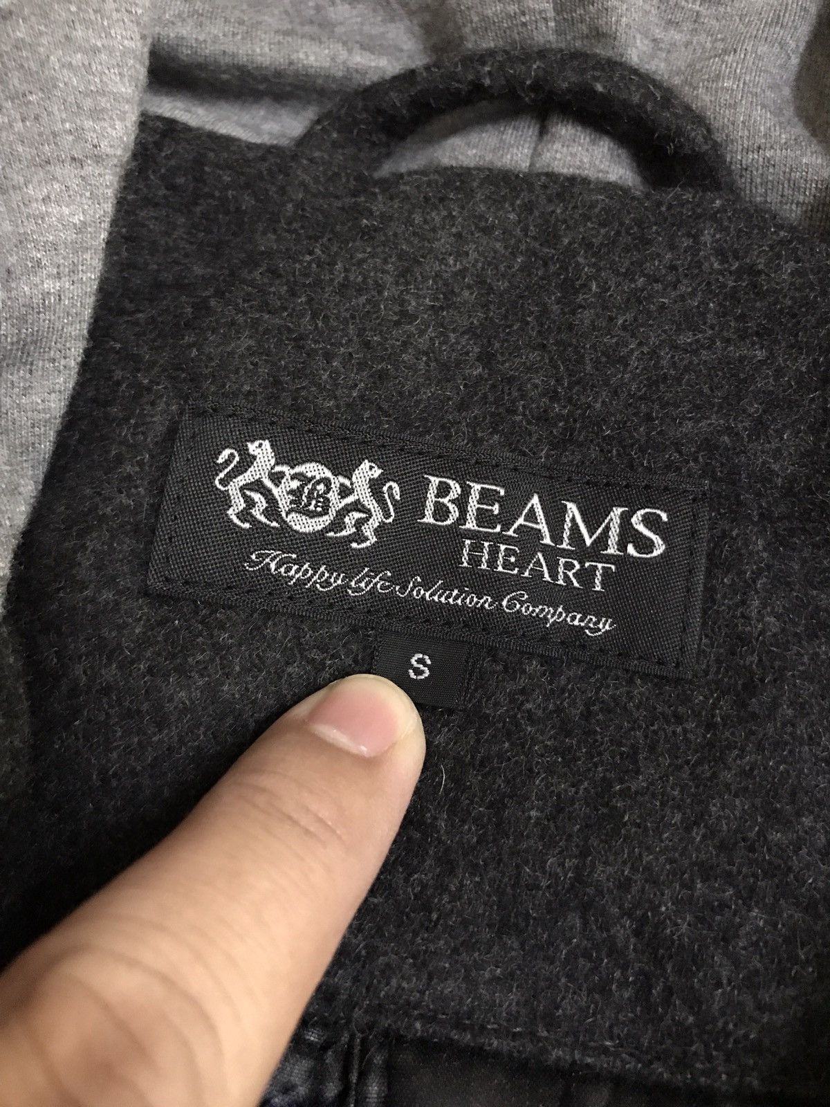 Beams Plus Beams Japan Hoodie Heavy Wool Jacket Size US S / EU 44-46 / 1 - 5 Thumbnail