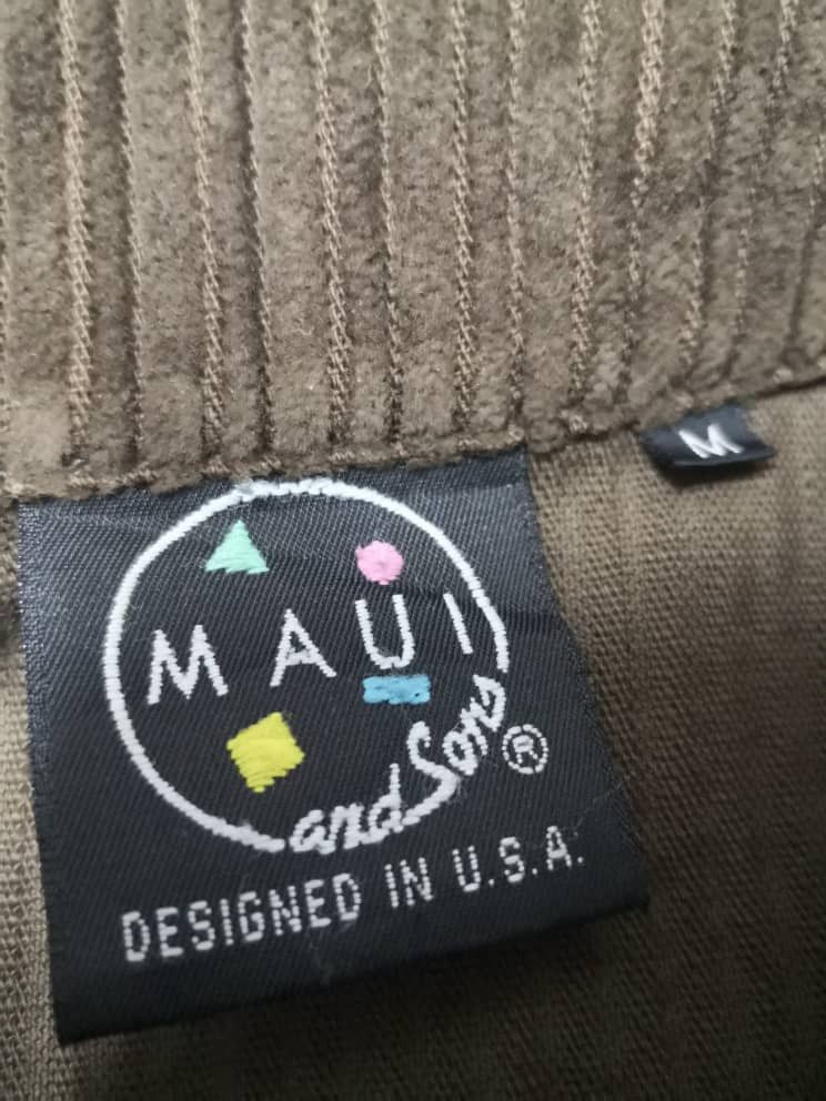 MAUI AND SONS Corduroy Zip up Chore Jacket
