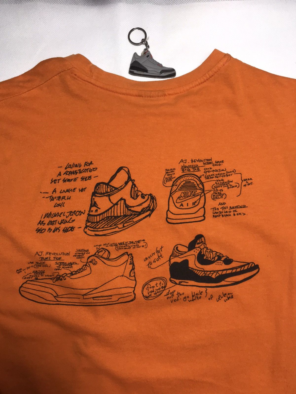 Jordan Brand Vintage 80s Nike Air Jordan 3 shirt Og of Rare travis rodman Size US M / EU 48-50 / 2 - 6 Thumbnail