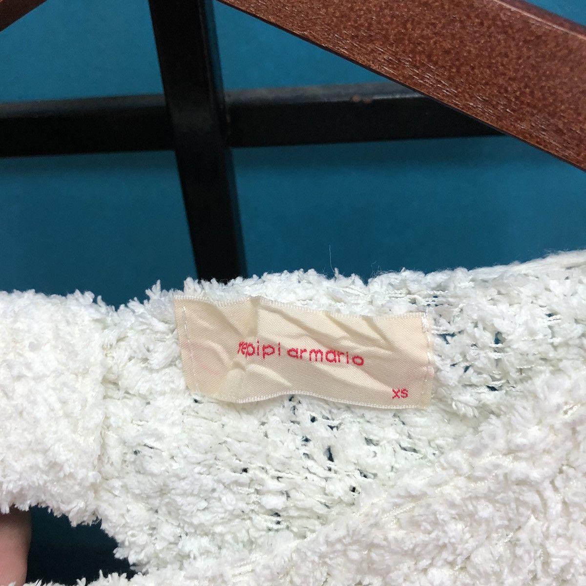 Japanese Brand Repipi Armario Shag Shaggy Fur Mohair Knitwear #6575 Size XS / US 0-2 / IT 36-38 - 9 Thumbnail
