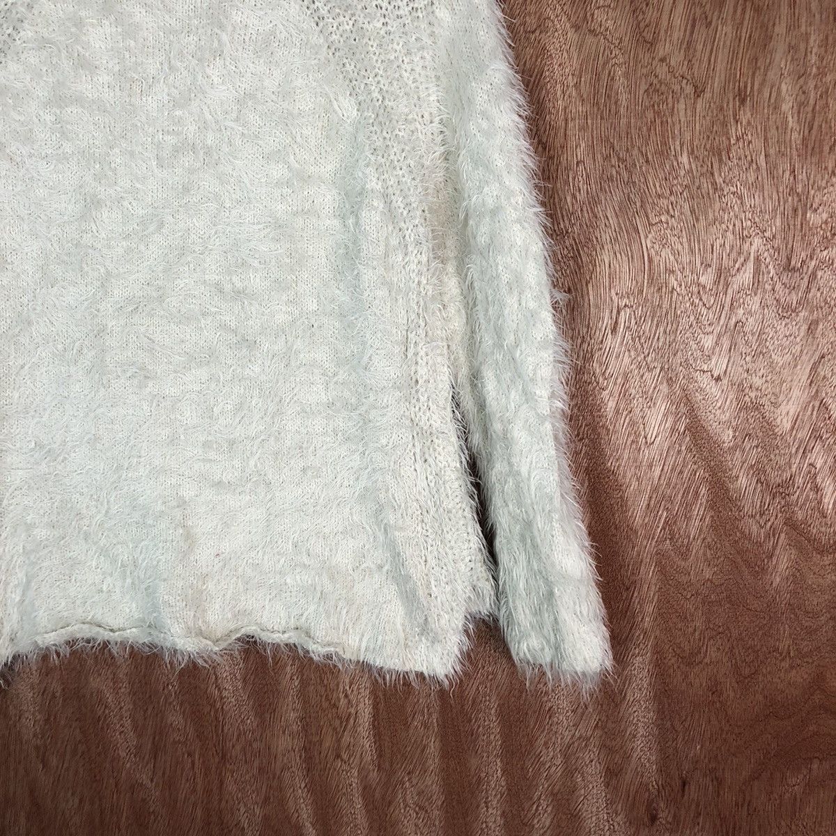 Homespun Knitwear Zara Girl Knitwear Shag Shaggy Fur Mohair #6606 Size XXS / US 00 / IT 34 - 11 Thumbnail