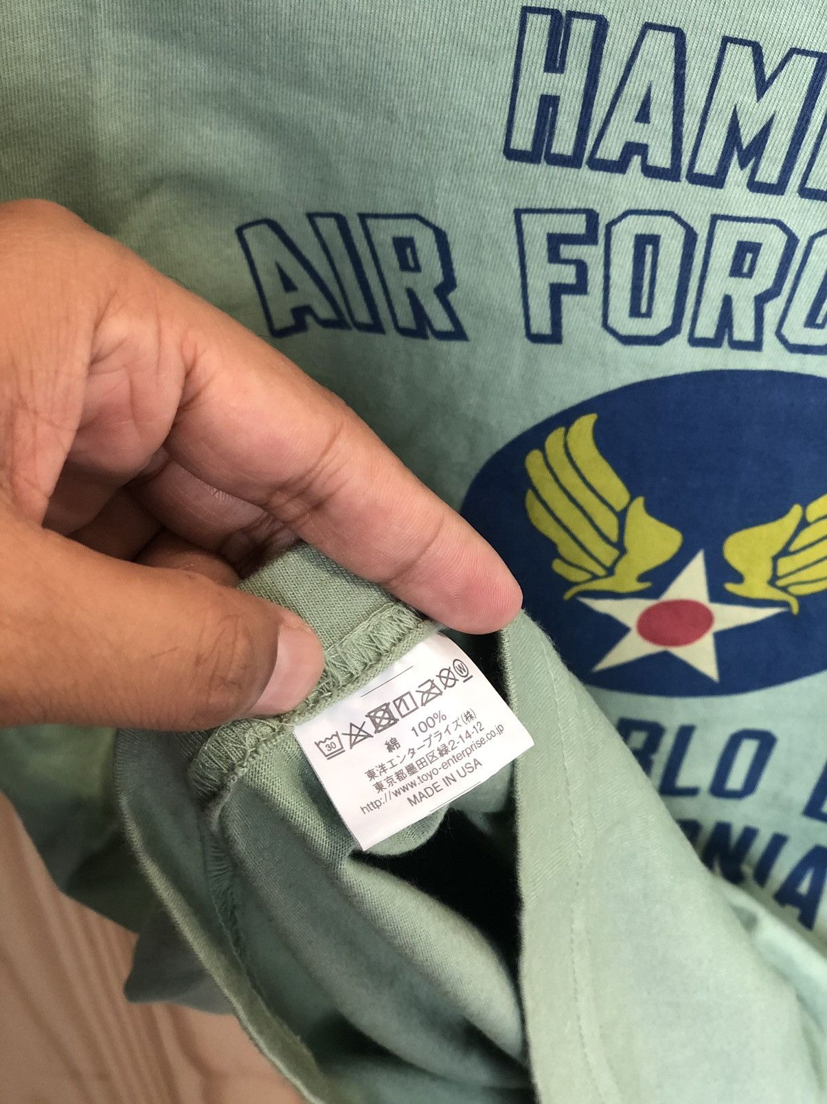 Buzz Rickson's Hamilton Air Force Base San Pablo Bay Size US S / EU 44-46 / 1 - 5 Thumbnail
