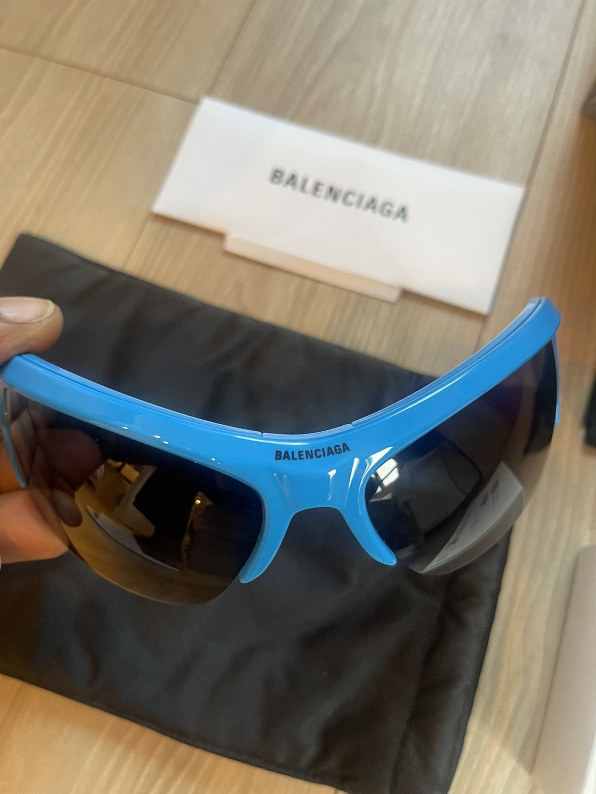 Balenciaga BALENCIAGA 2022 Wire Cat Sunglasses Size ONE SIZE - 10 Thumbnail
