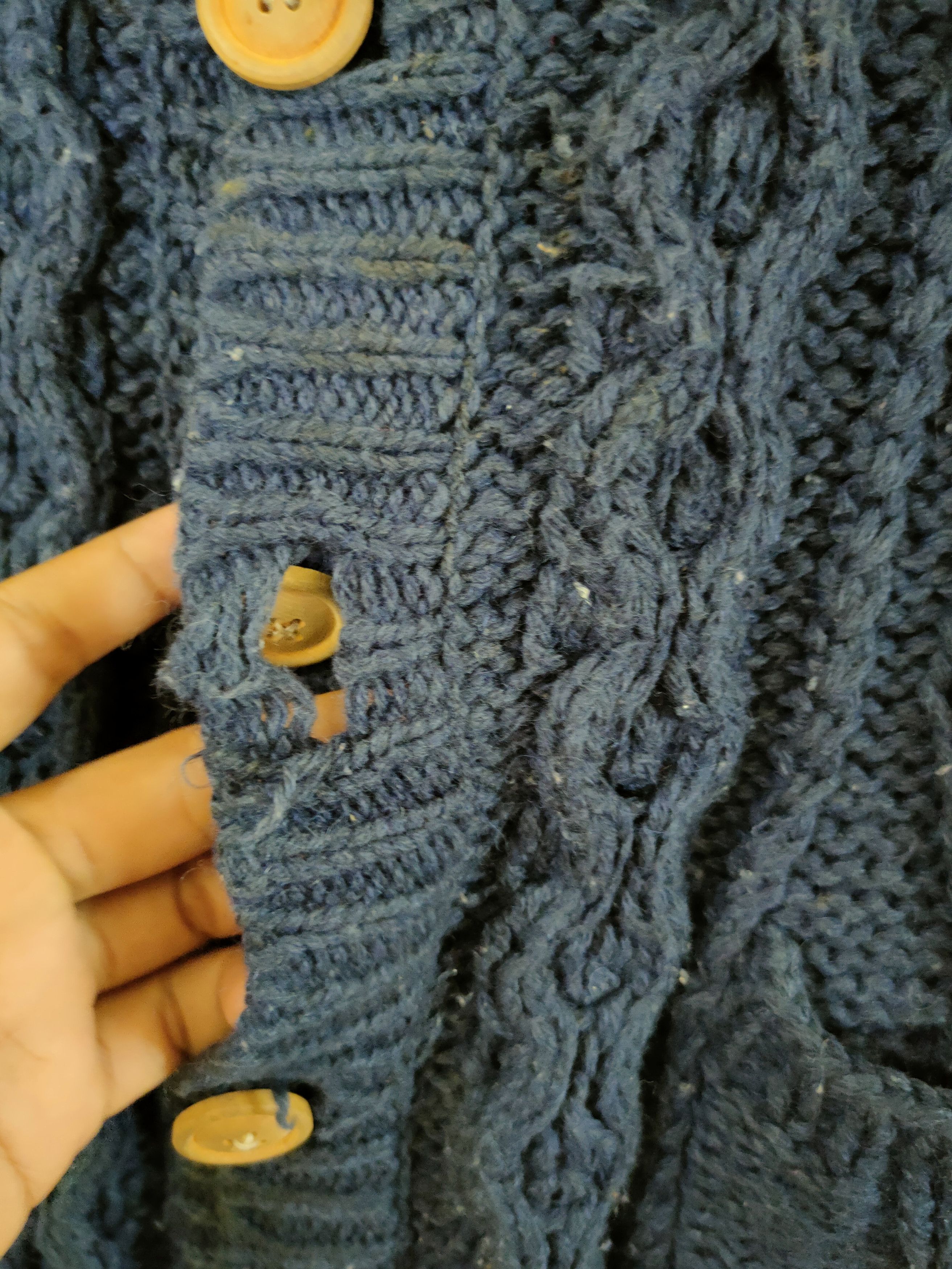 Aran Isles Knitwear × Japanese Brand Lab Works aran isle cable knitwear cardigan japan #46-677 Size US L / EU 52-54 / 3 - 8 Thumbnail
