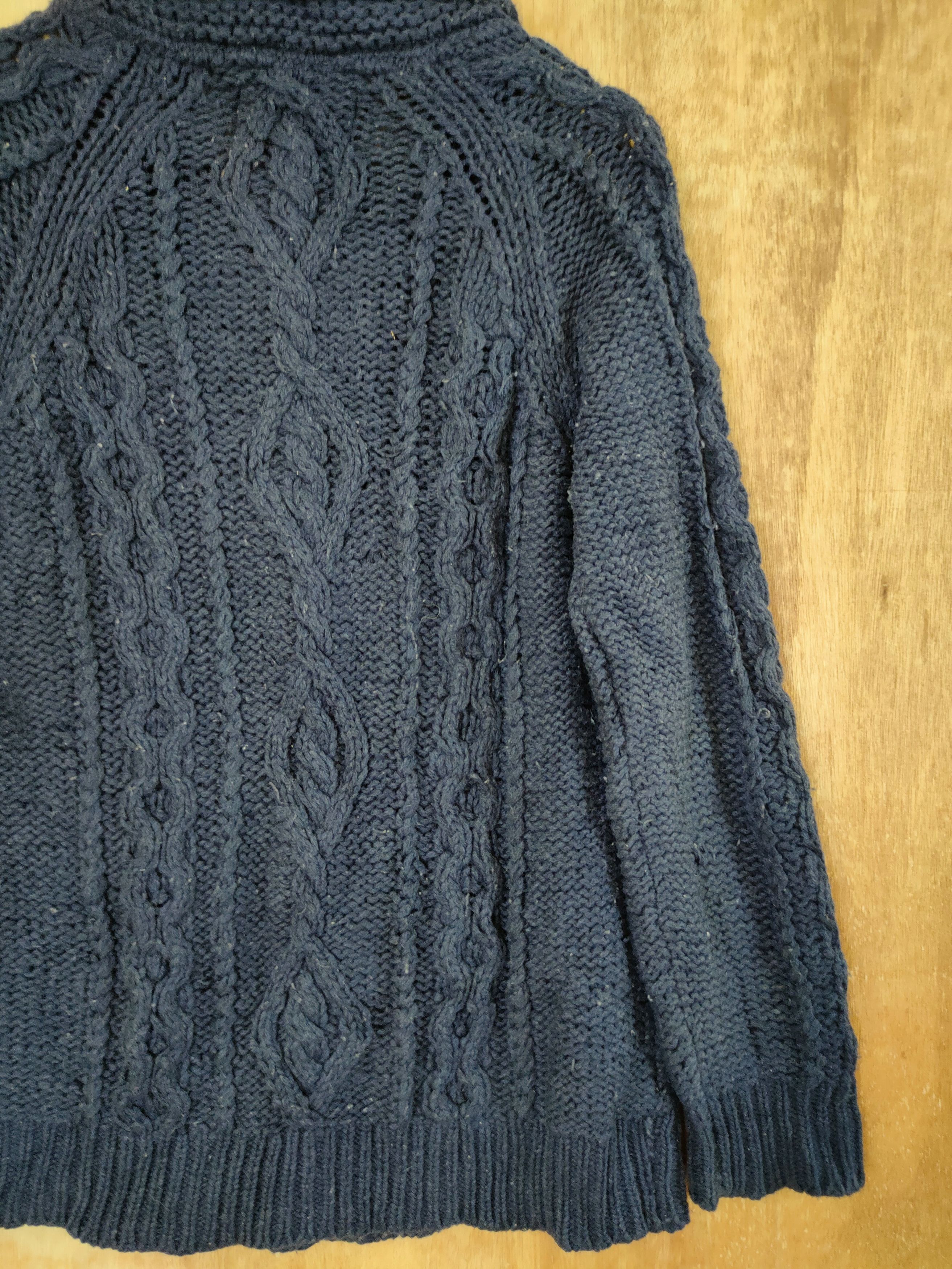 Aran Isles Knitwear × Japanese Brand Lab Works aran isle cable knitwear cardigan japan #46-677 Size US L / EU 52-54 / 3 - 11 Thumbnail