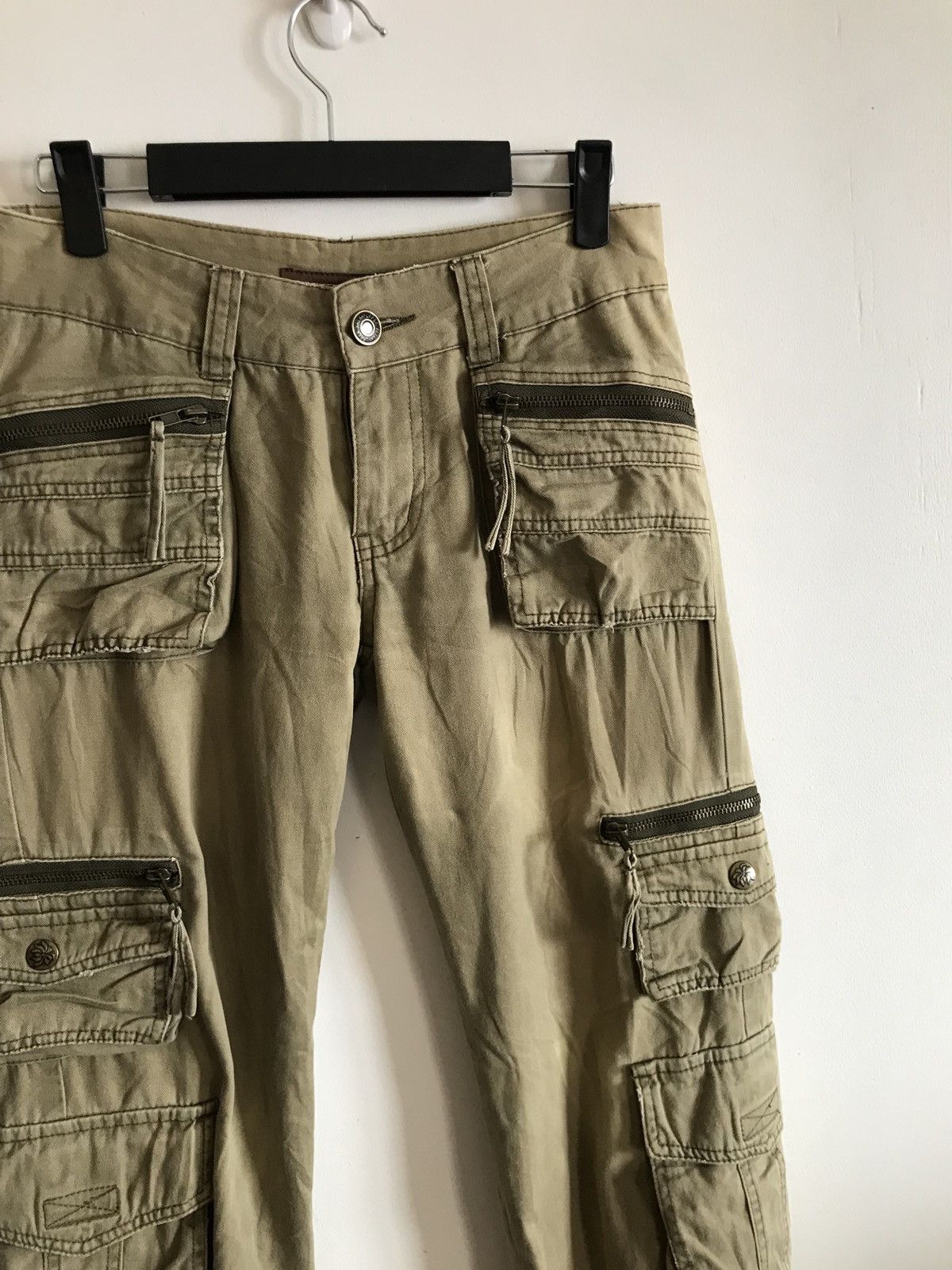 Japanese Brand Japanese Brand Upper Freak Cargo Military Tactical Pants Size US 27 - 5 Thumbnail