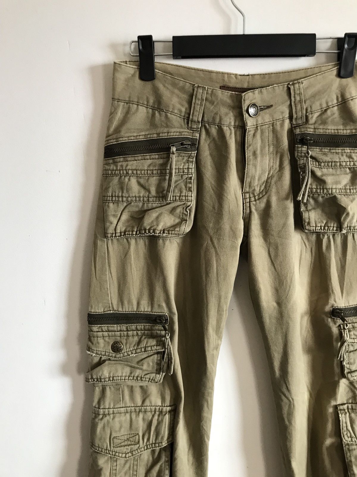 Japanese Brand Japanese Brand Upper Freak Cargo Military Tactical Pants Size US 27 - 2 Thumbnail