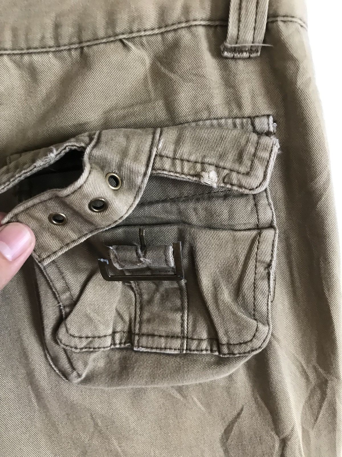 Japanese Brand Japanese Brand Upper Freak Cargo Military Tactical Pants Size US 27 - 8 Thumbnail