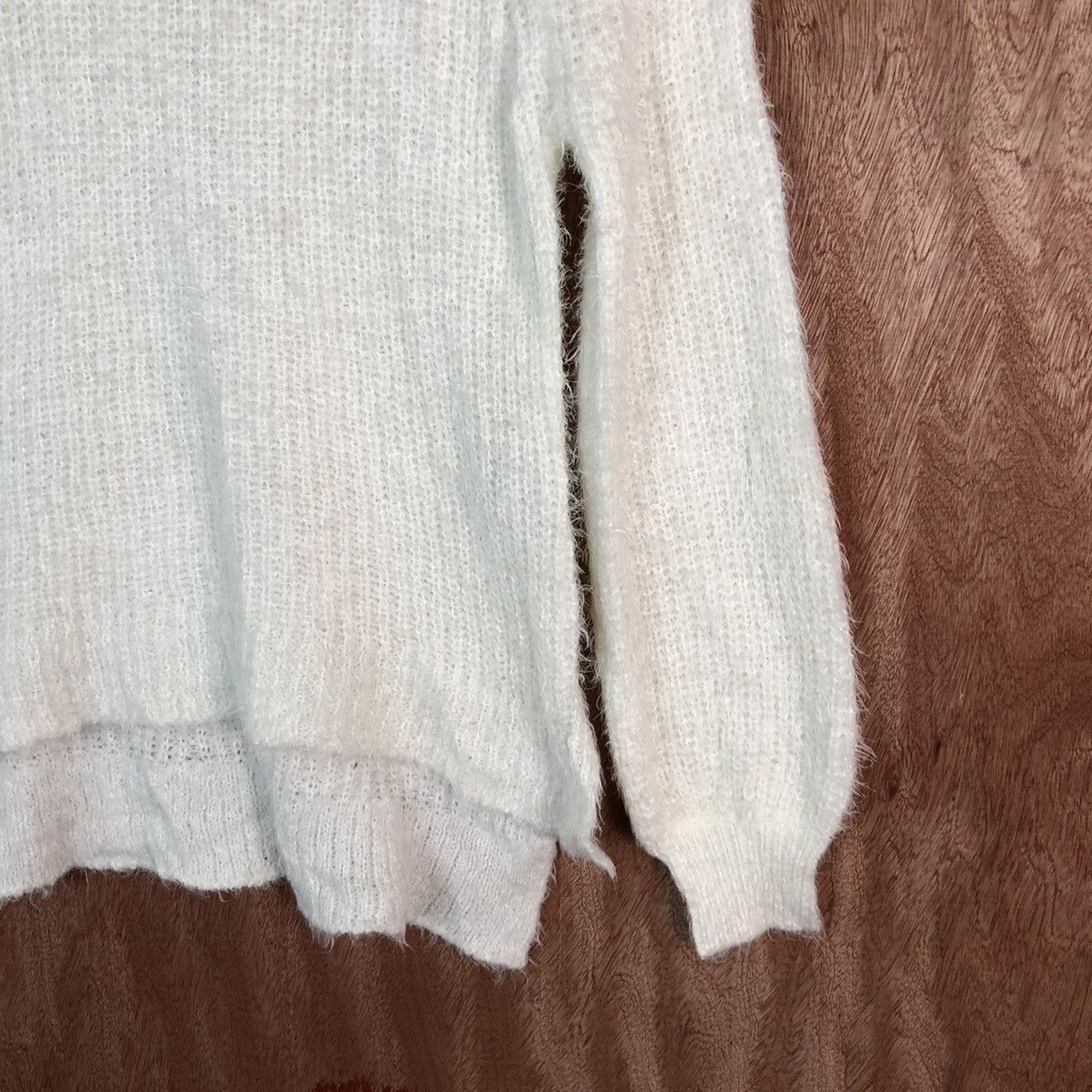 Homespun Knitwear Earth Music Econology Shag Shaggy Fur Mohair Knitwear #6615 Size US S / EU 44-46 / 1 - 5 Thumbnail