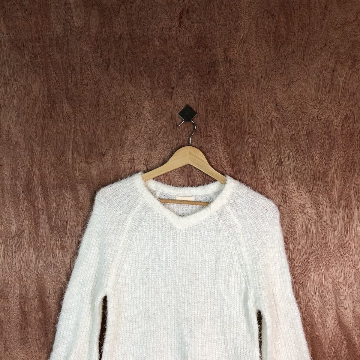 Homespun Knitwear Earth Music Econology Shag Shaggy Fur Mohair Knitwear #6615 Size US S / EU 44-46 / 1 - 2 Thumbnail