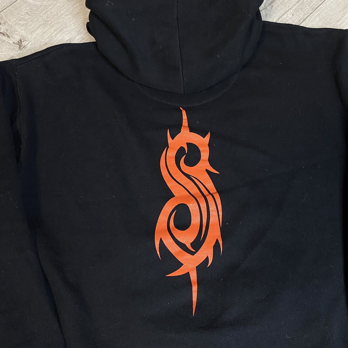 Band Tees VINTAGE SLIPKNOT MANTLE PEOPLE BLACK HOODIE Size US M / EU 48-50 / 2 - 4 Thumbnail