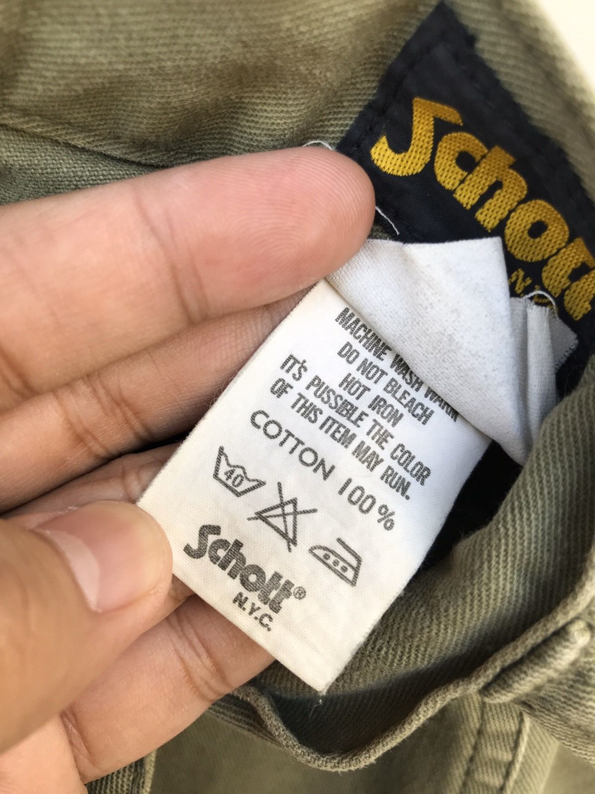Schott Schott Nyc Tactical Military Parachute Trousers Pants Size US 29 - 20 Thumbnail