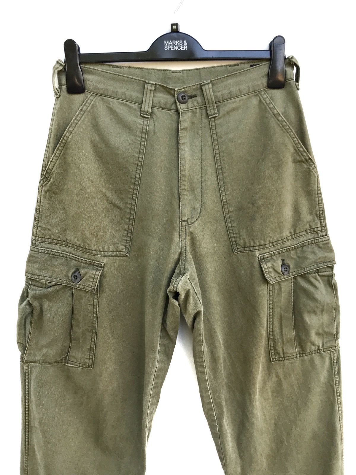 Schott Schott Nyc Tactical Military Parachute Trousers Pants Size US 29 - 3 Thumbnail