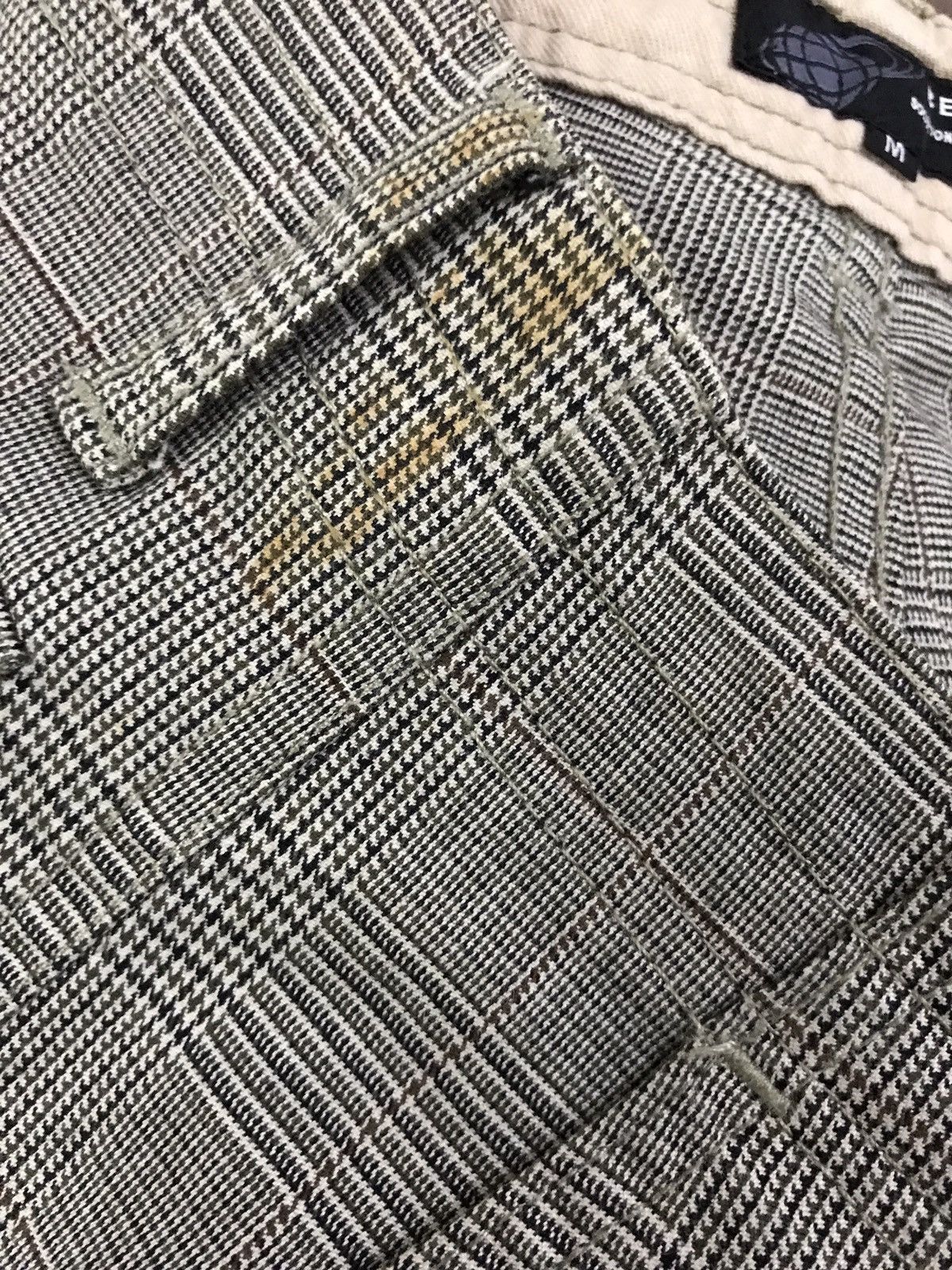 Beams Plus Beams Cargo Houndstooth Slim Fit Pants Size US 28 / EU 44 - 7 Thumbnail