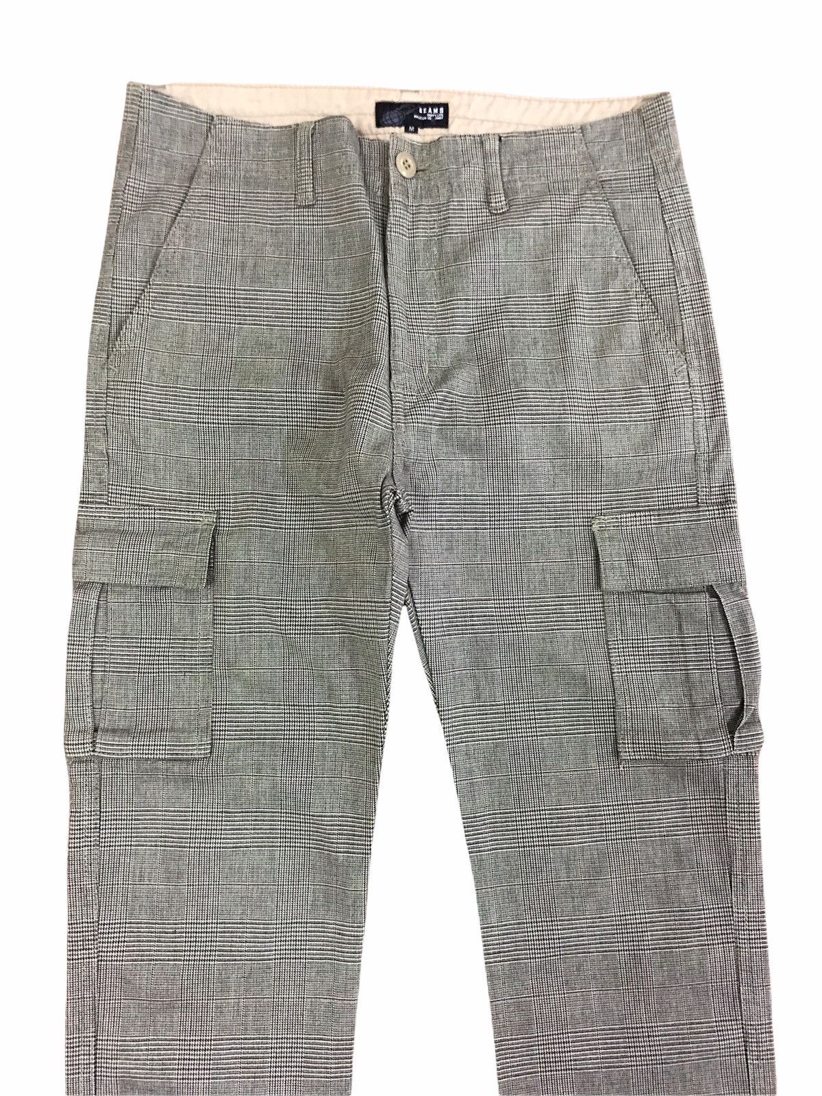 Beams Plus Beams Cargo Houndstooth Slim Fit Pants Size US 28 / EU 44 - 1 Thumbnail