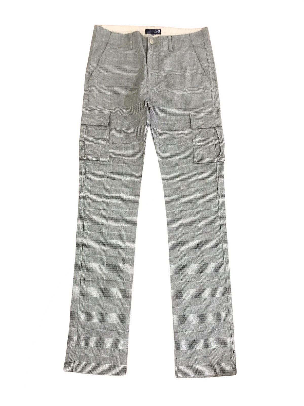 Beams Plus Beams Cargo Houndstooth Slim Fit Pants Size US 28 / EU 44 - 2 Thumbnail