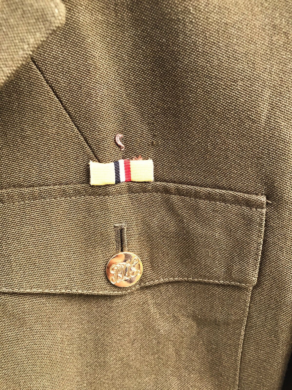 Vintage Vintage Wool Jacket Military Tactical General Button Coat Size US S / EU 44-46 / 1 - 4 Thumbnail
