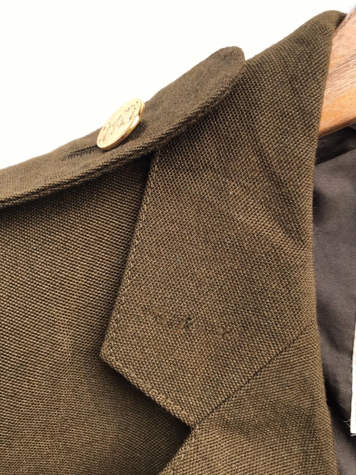 Vintage Vintage Wool Jacket Military Tactical General Button Coat Size US S / EU 44-46 / 1 - 5 Thumbnail