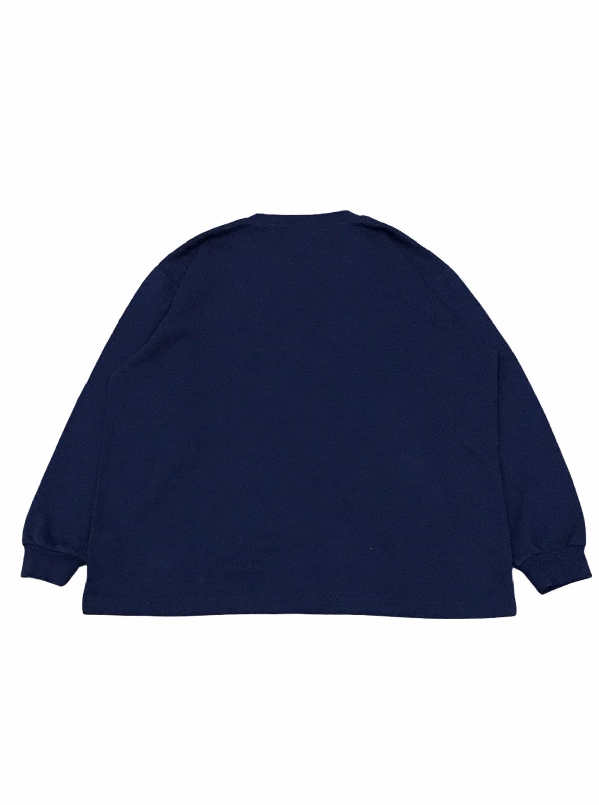 Kansai Yamamoto Kansai Yamamoto Homme Navy Chest Logo Spell Out Sweatshirt Size US L / EU 52-54 / 3 - 2 Thumbnail