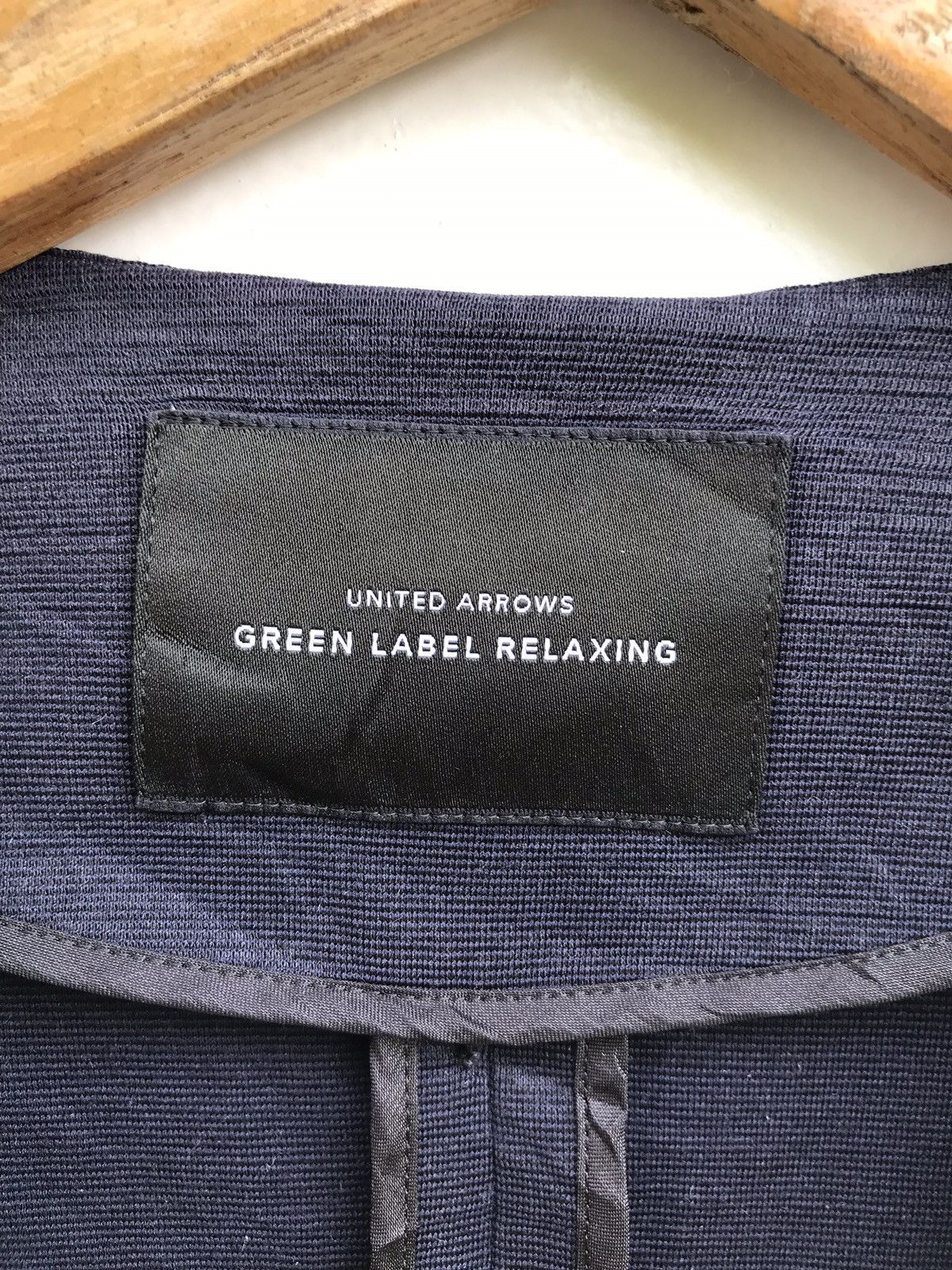 United Arrows United Arrows Green Label Relaxing Navy Light Jacket Size US S / EU 44-46 / 1 - 7 Thumbnail