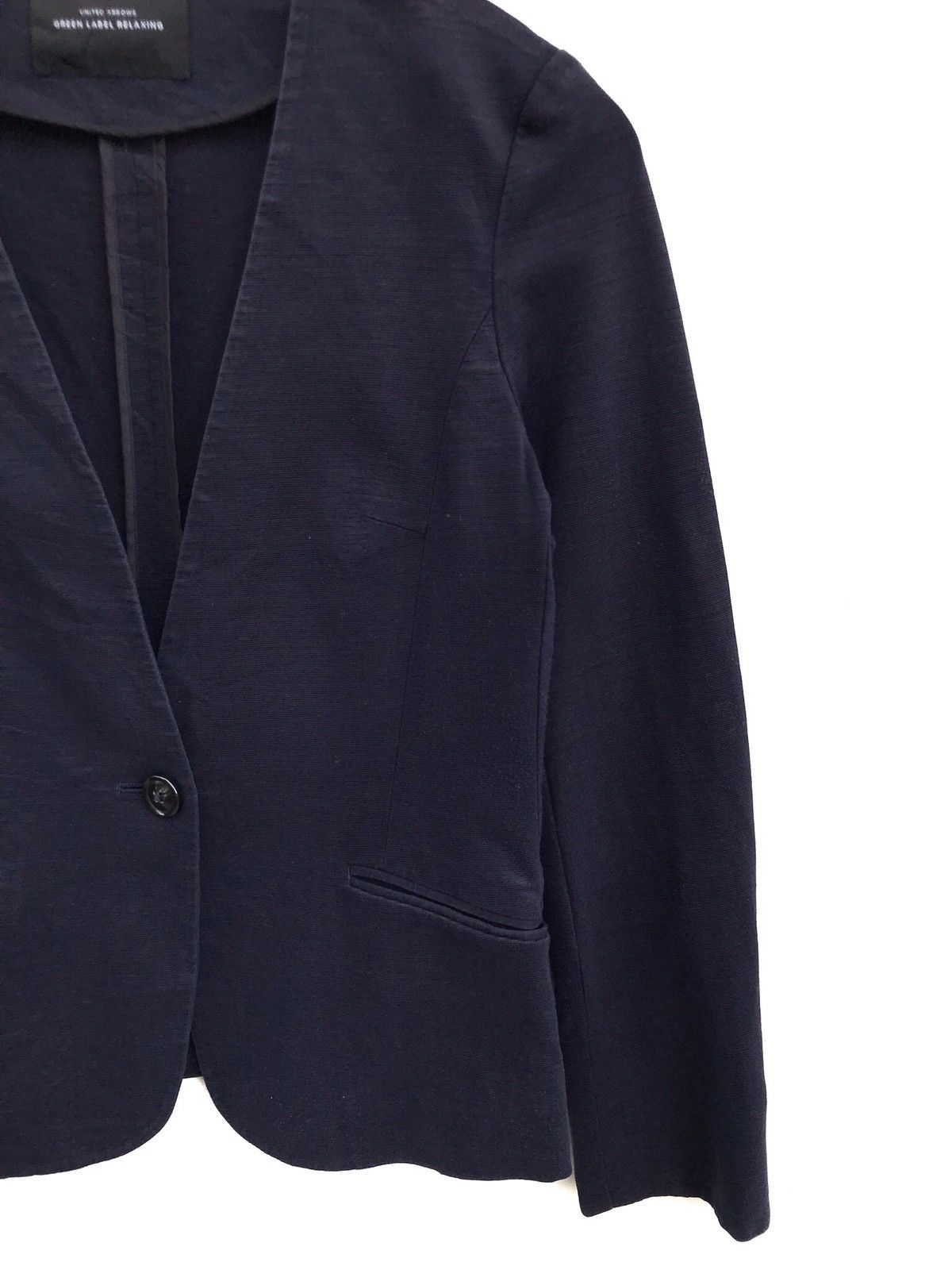 United Arrows United Arrows Green Label Relaxing Navy Light Jacket Size US S / EU 44-46 / 1 - 4 Thumbnail