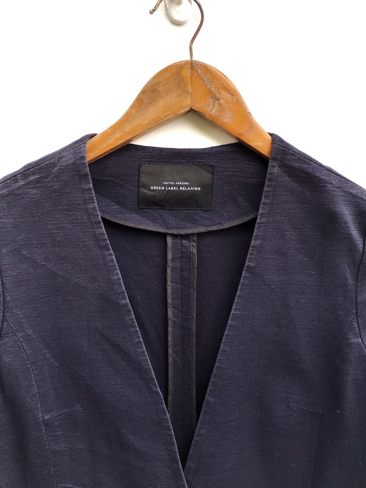 United Arrows United Arrows Green Label Relaxing Navy Light Jacket Size US S / EU 44-46 / 1 - 5 Thumbnail
